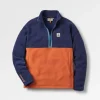 Polaire recyclé Highland pour hommes - Rich Navy