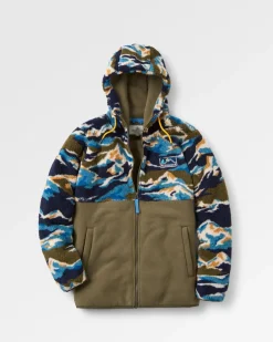 Polaire Sherpa doublée de tissu recyclé Nestling - Mont Scenic Kaki