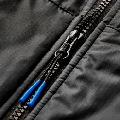 Poncho de surf doublé en sherpa recyclé Escapism - Noir