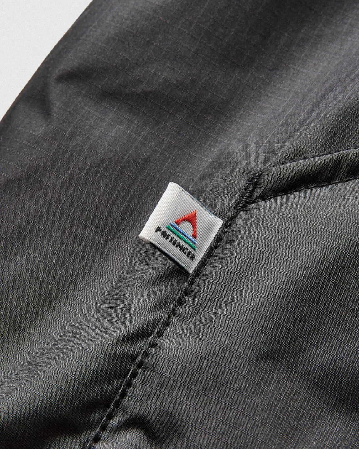 Poncho de surf doublé en sherpa recyclé - Noir/ Kaki