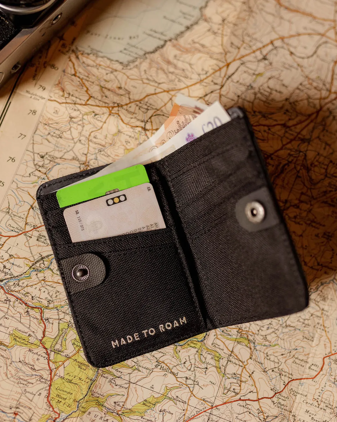 Portefeuille Essentiel Recyclé - Noir