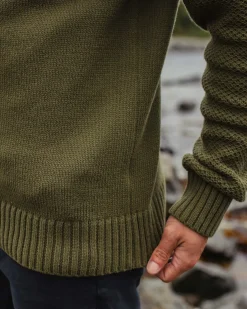 Pull en maille Swell - Kaki