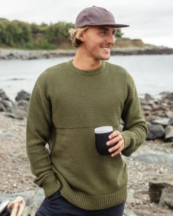 Pull en maille Swell - Kaki