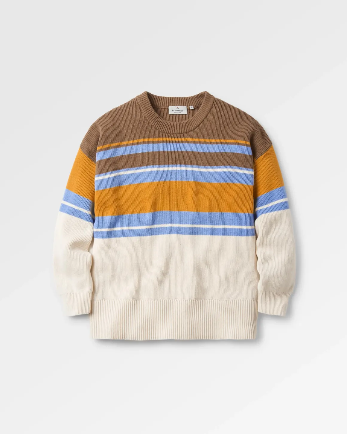 Pull Grasslands en coton bio tricoté oversize - Acorn