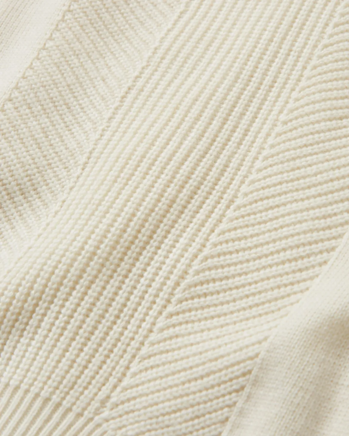 Pull Hideout Oversized en maille recyclée - Blanc cassé