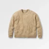 Pull Juniper en maille recyclée - Biscuit