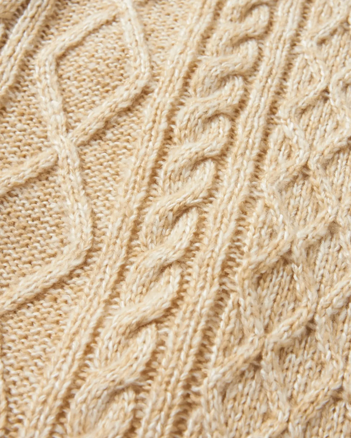 Pull Juniper en maille recyclée - Biscuit