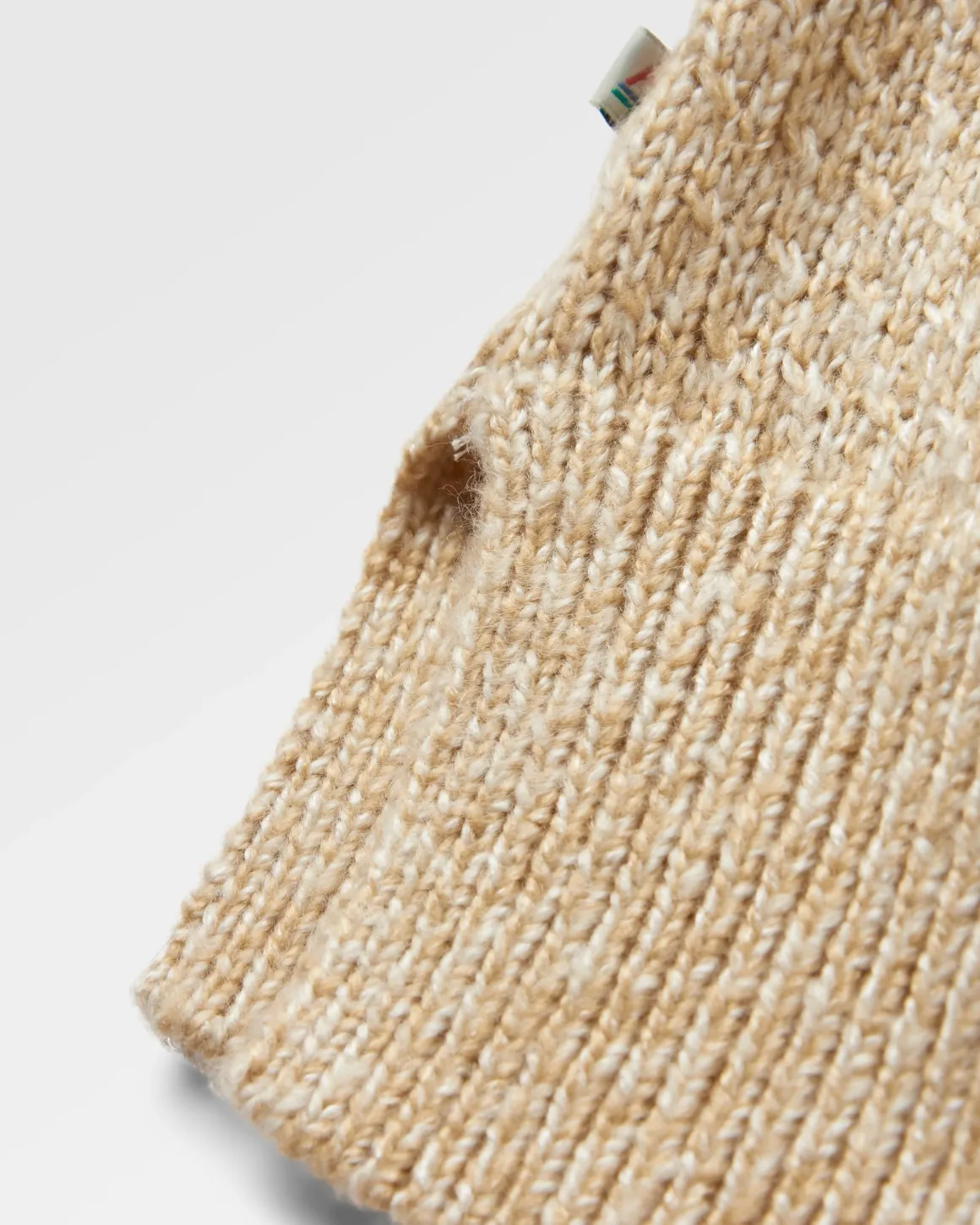 Pull Juniper en maille recyclée - Biscuit