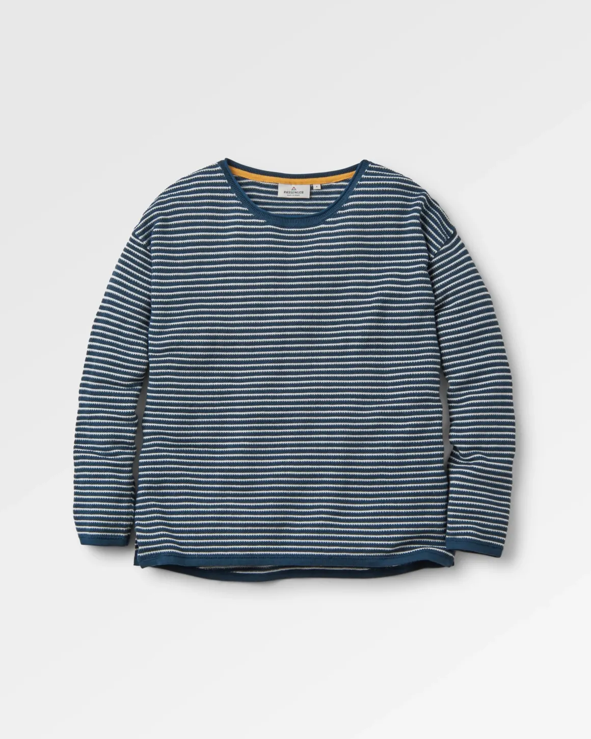 Pull Muir en maille bio - Denim foncé