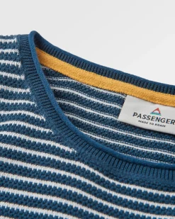 Pull Muir en maille bio - Denim foncé