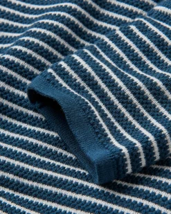 Pull Muir en maille bio - Denim foncé