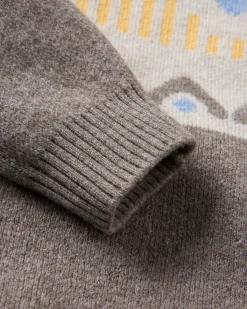 Pull Nettle Recyclé Tricoté - Bouleau
