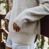 Pull Recyclé Tricoté - Blanc Cassé