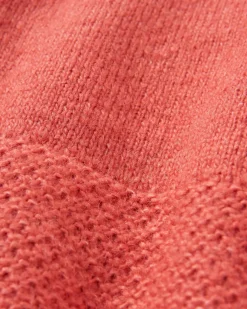 Pull Recyclé Tricoté - Rouge Minéral
