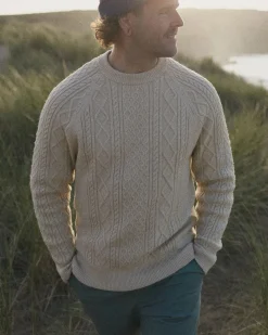 Pull Sandbar en maille torsadée - Pierre