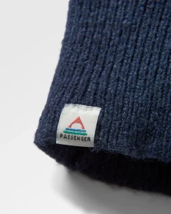 Pull Sandbar en maille torsadée - Bleu marine riche