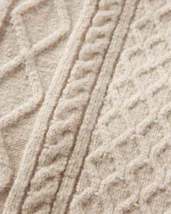 Pull Sandbar en maille torsadée - Pierre