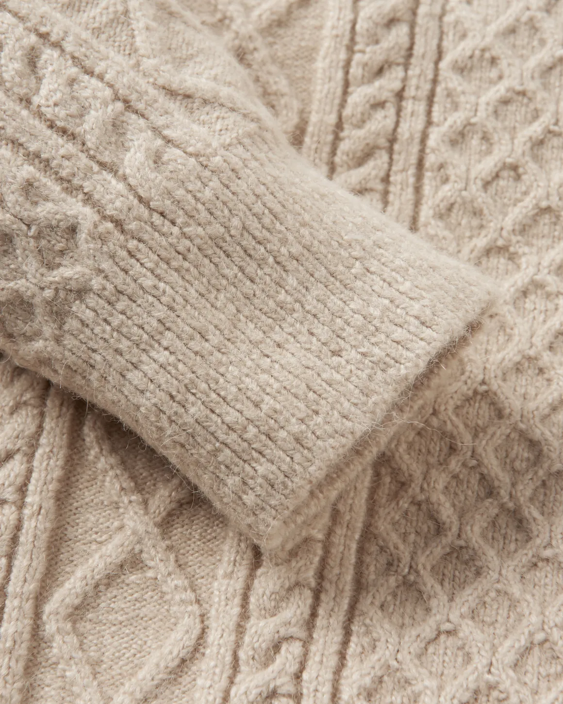 Pull Sandbar en maille torsadée - Pierre