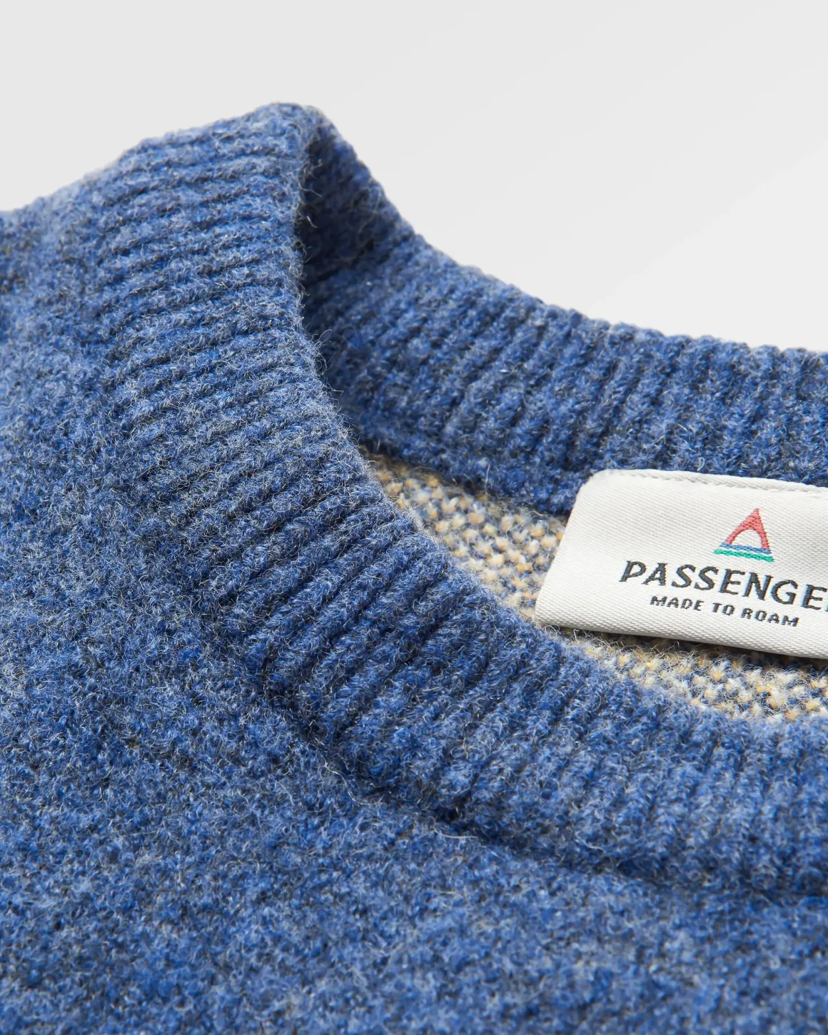 Pull Vista en maille recyclée - Denim foncé