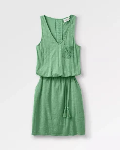 Robe en Coton Recyclé Rivergate - Épinette Verte