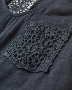 Robe en Coton Recyclé Rivergate - Noir
