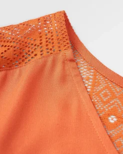 Robe Oversize Ambrose - Orange Brûlé