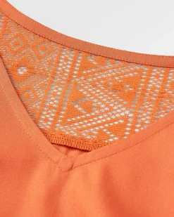 Robe Oversize Ambrose - Orange Brûlé