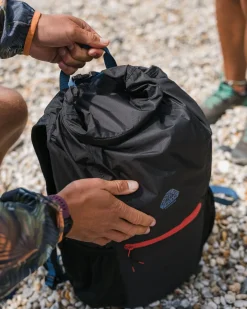 Sac à dos pliable recyclé Trail Light - Noir