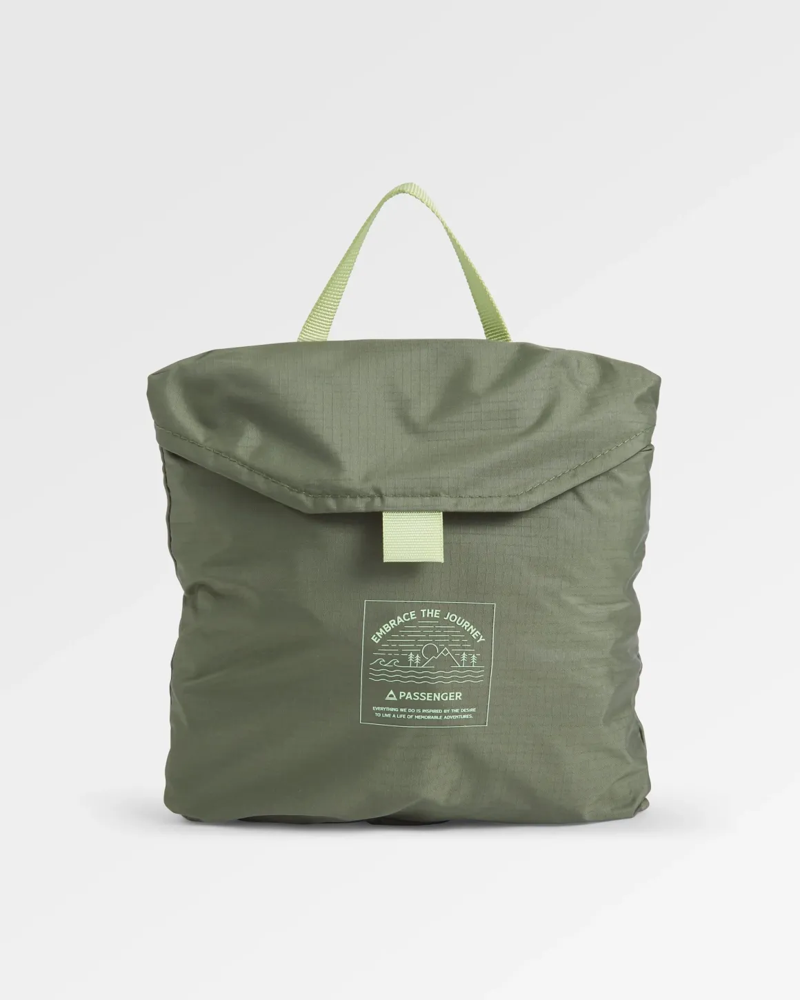 Sac à dos pliable recyclé Trail Light - Kaki