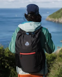 Sac à dos pliable recyclé Trail Light - Noir