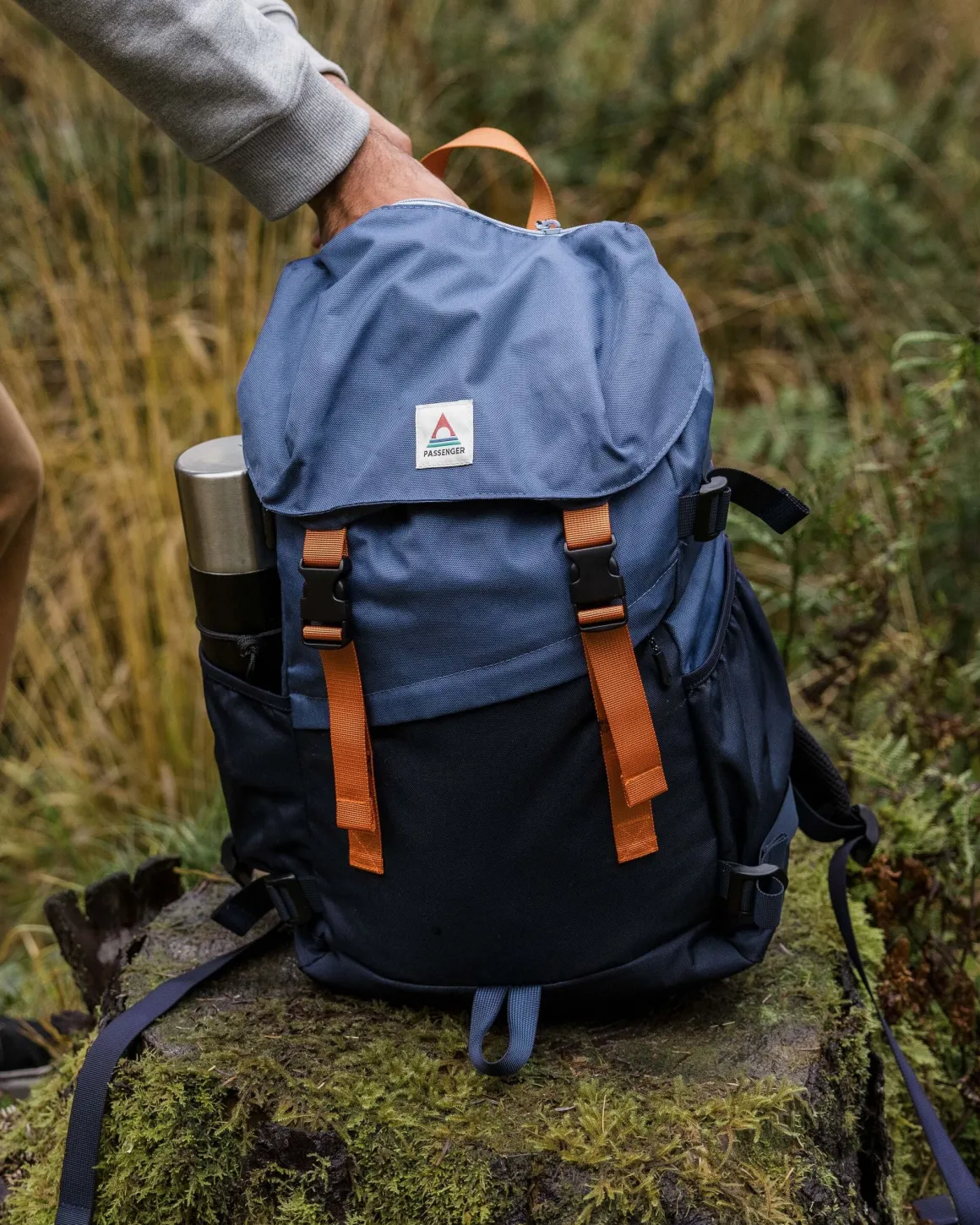 Sac à Dos Recyclé Boondocker 26L - Denim Foncé/ Marine Profond