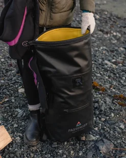 Sac à dos étanche recyclé 25L Tide - Noir