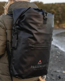 Sac à dos étanche recyclé 25L Tide - Noir