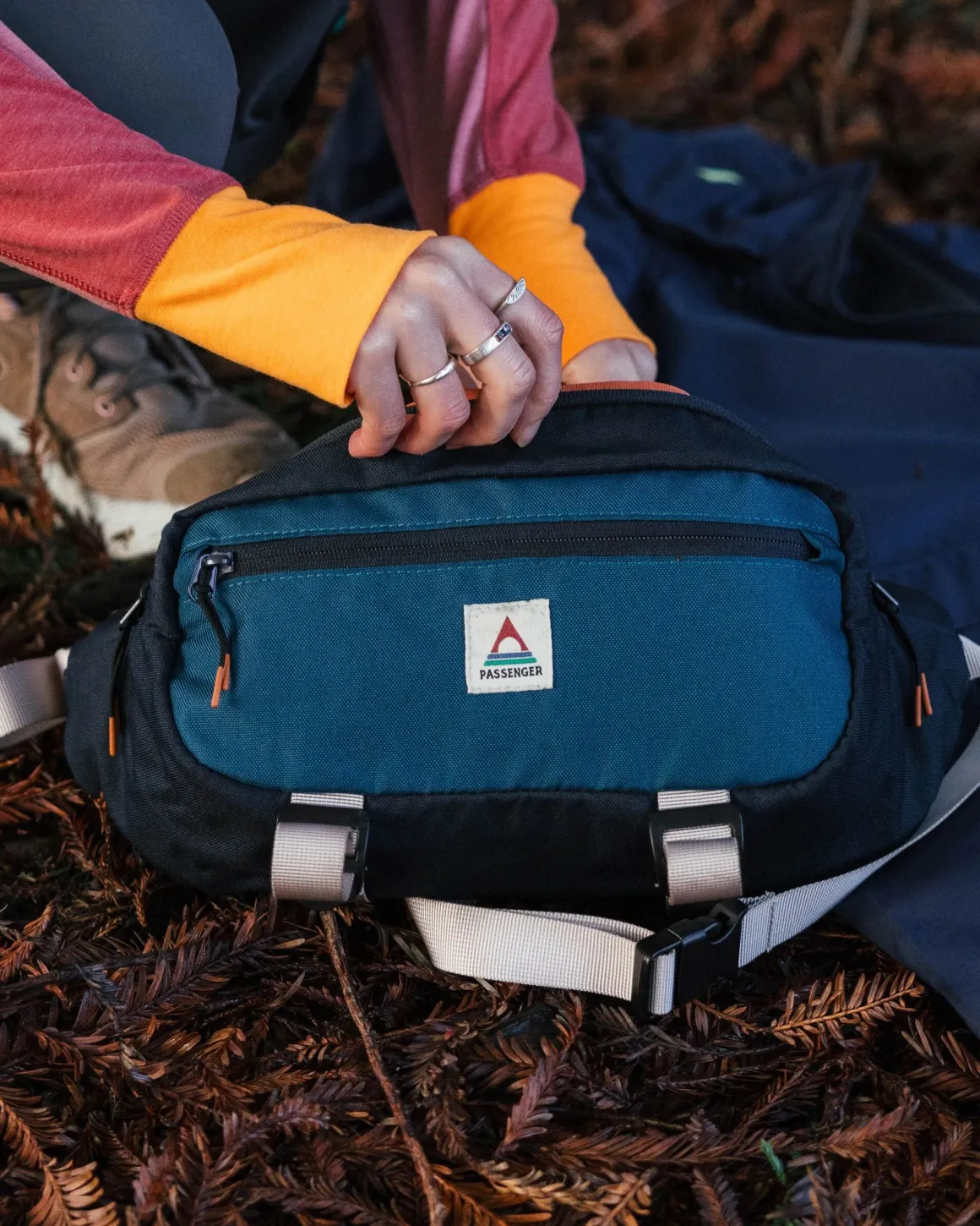 Sac banane recyclé Boondocker - Tidal Blue