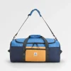 Sac de sport recyclé Boondocker - Miel/Denim foncé/Bleu marine riche