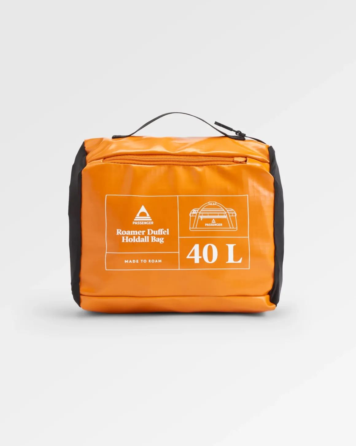 Sac de sport recyclé 40L Roamer - Sunrise Orange