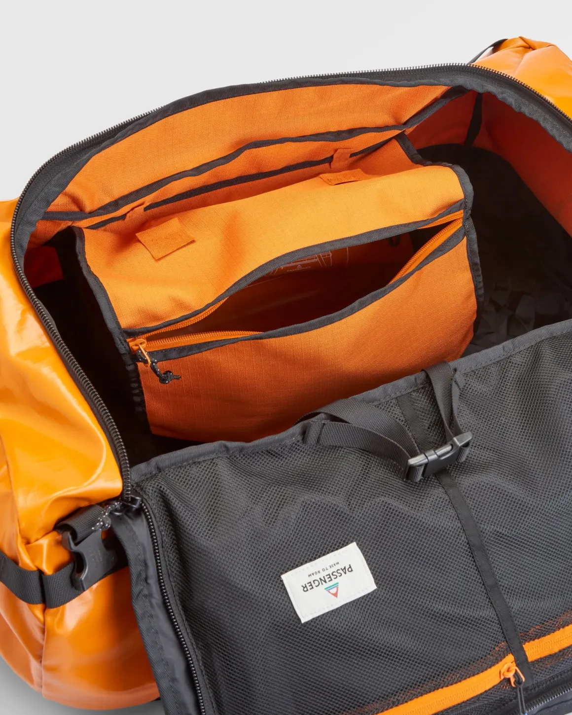 Sac de sport recyclé Roamer 60L - Sunrise Orange