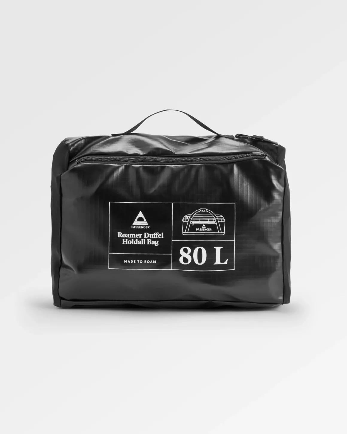 Sac de sport recyclé Roamer 80L - Noir