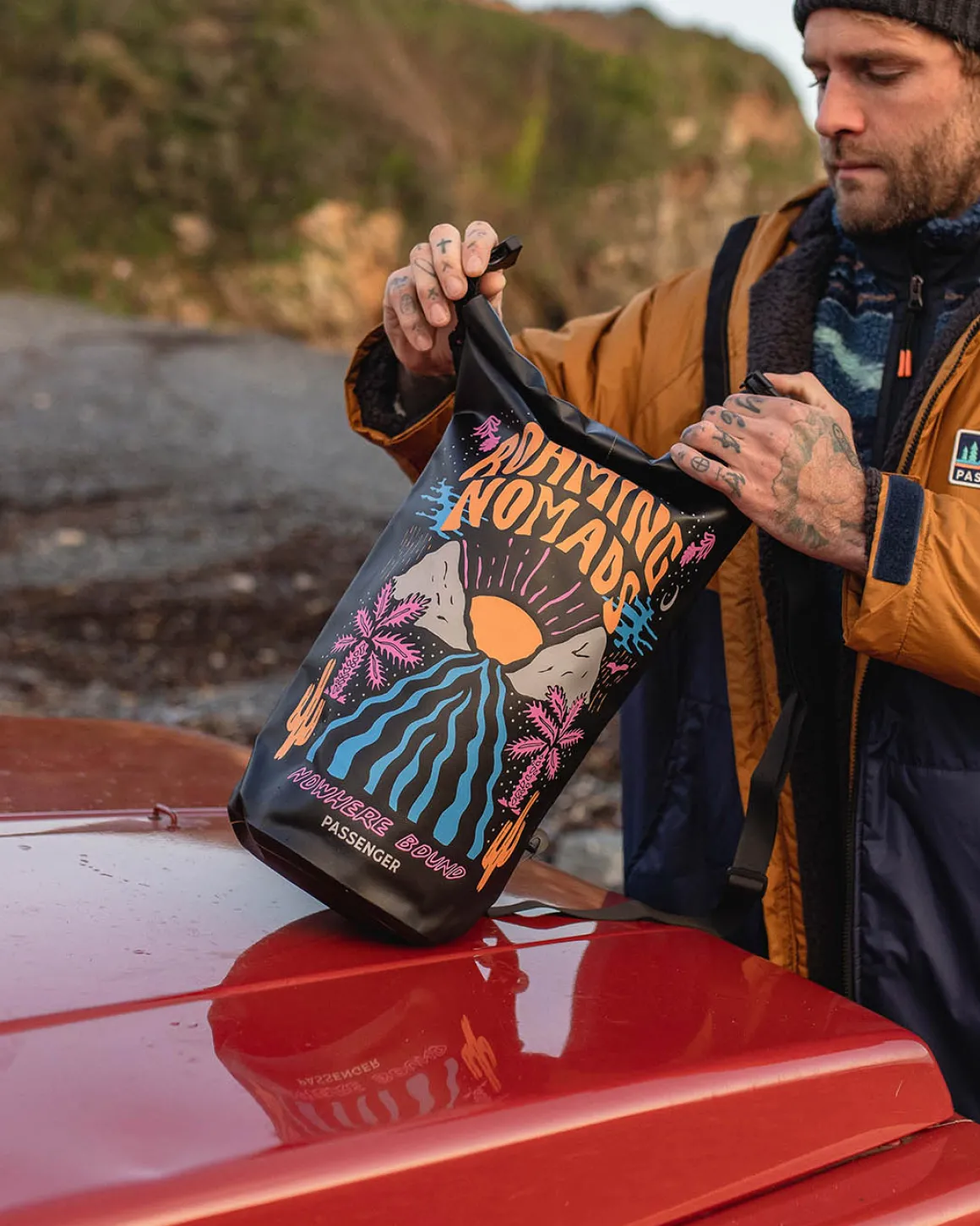 Sac étanche recyclé 10L Tide - Roaming Nomads