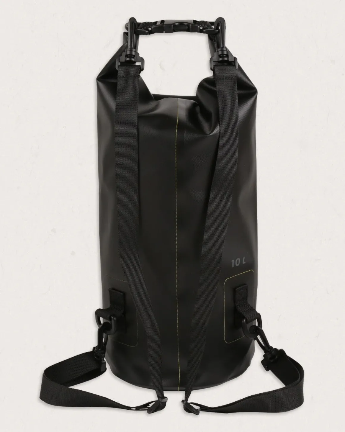 Sac étanche recyclé 10L Tide - Noir