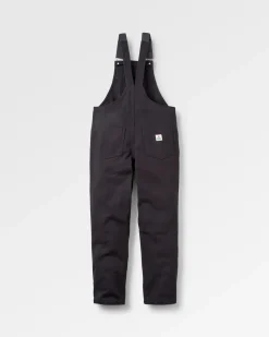 Salopette en coton bio Shuffle - Noir