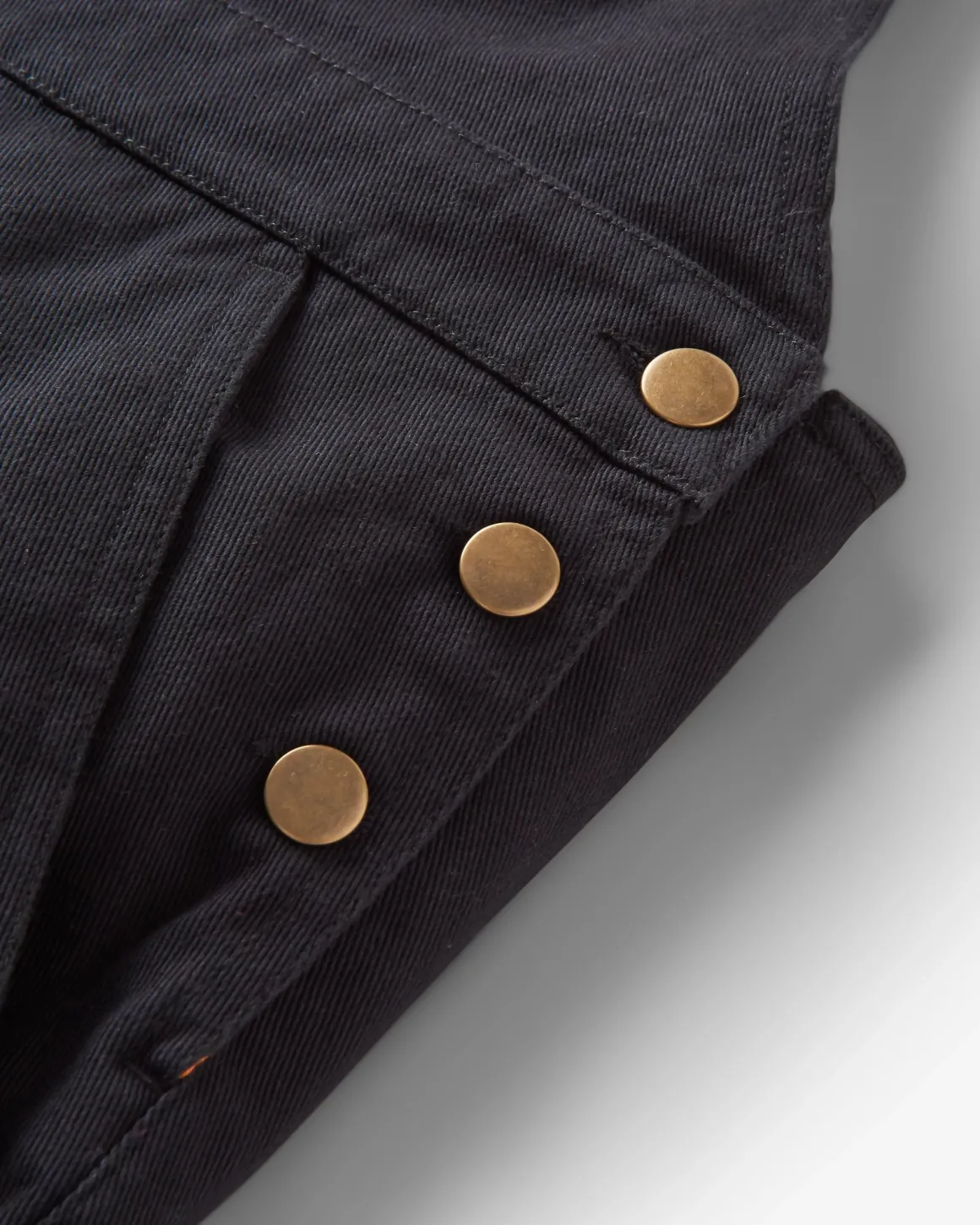 Salopette en coton bio Shuffle - Noir