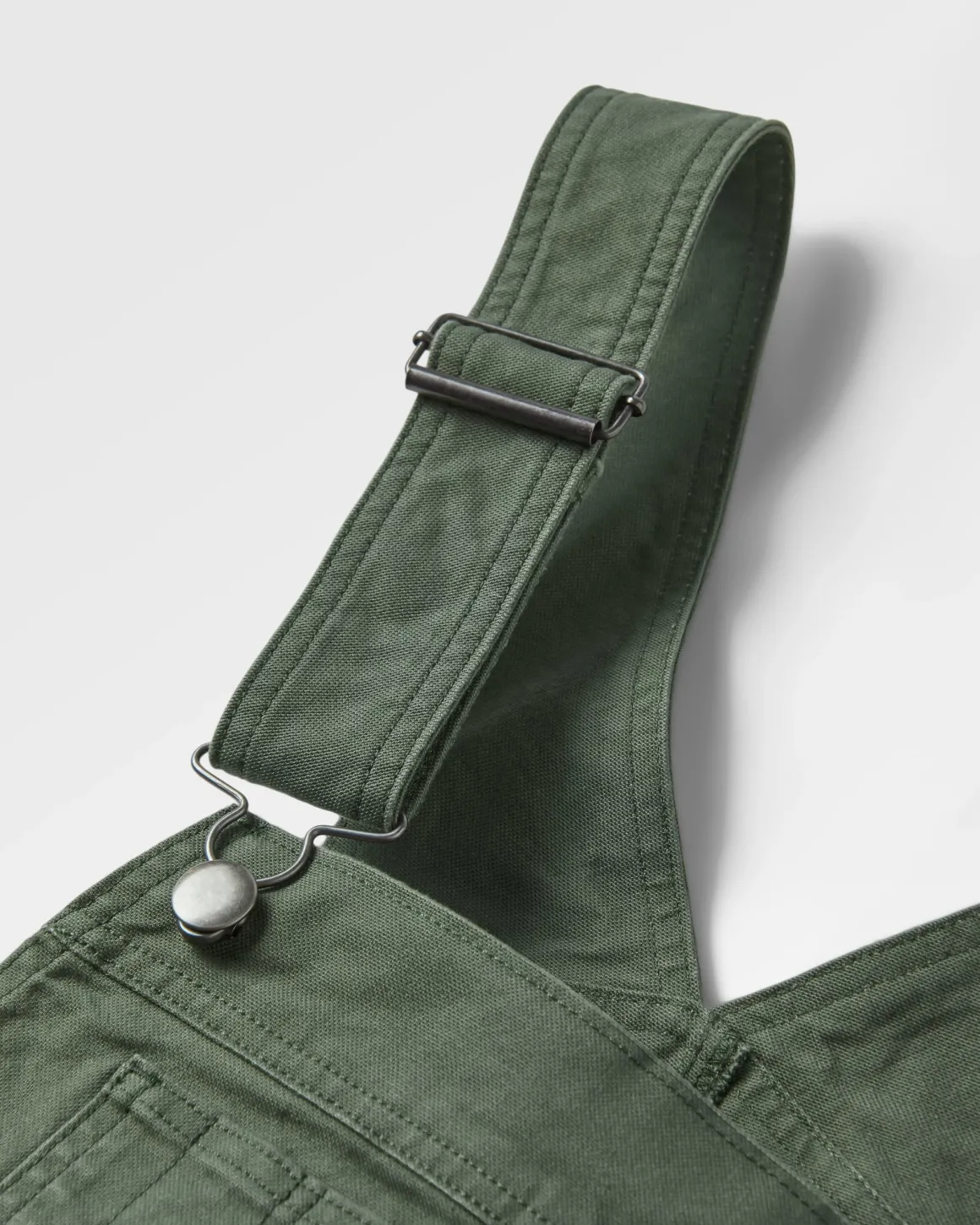 Salopette en coton bio Vantage - Kaki