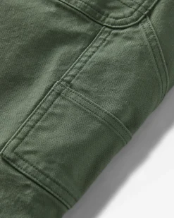 Salopette en coton bio Vantage - Kaki