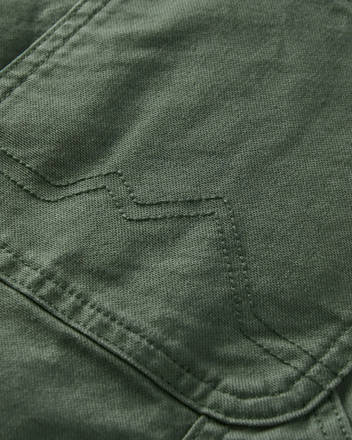 Salopette en coton bio Vantage - Kaki
