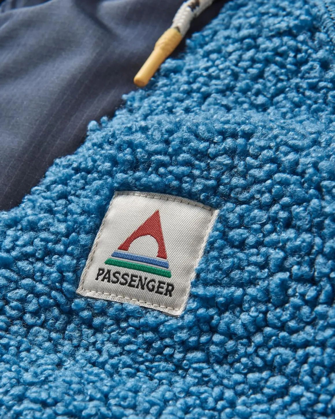 Sherpa en polaire recyclé Woodland avec doublure polaire - Bleu Acier