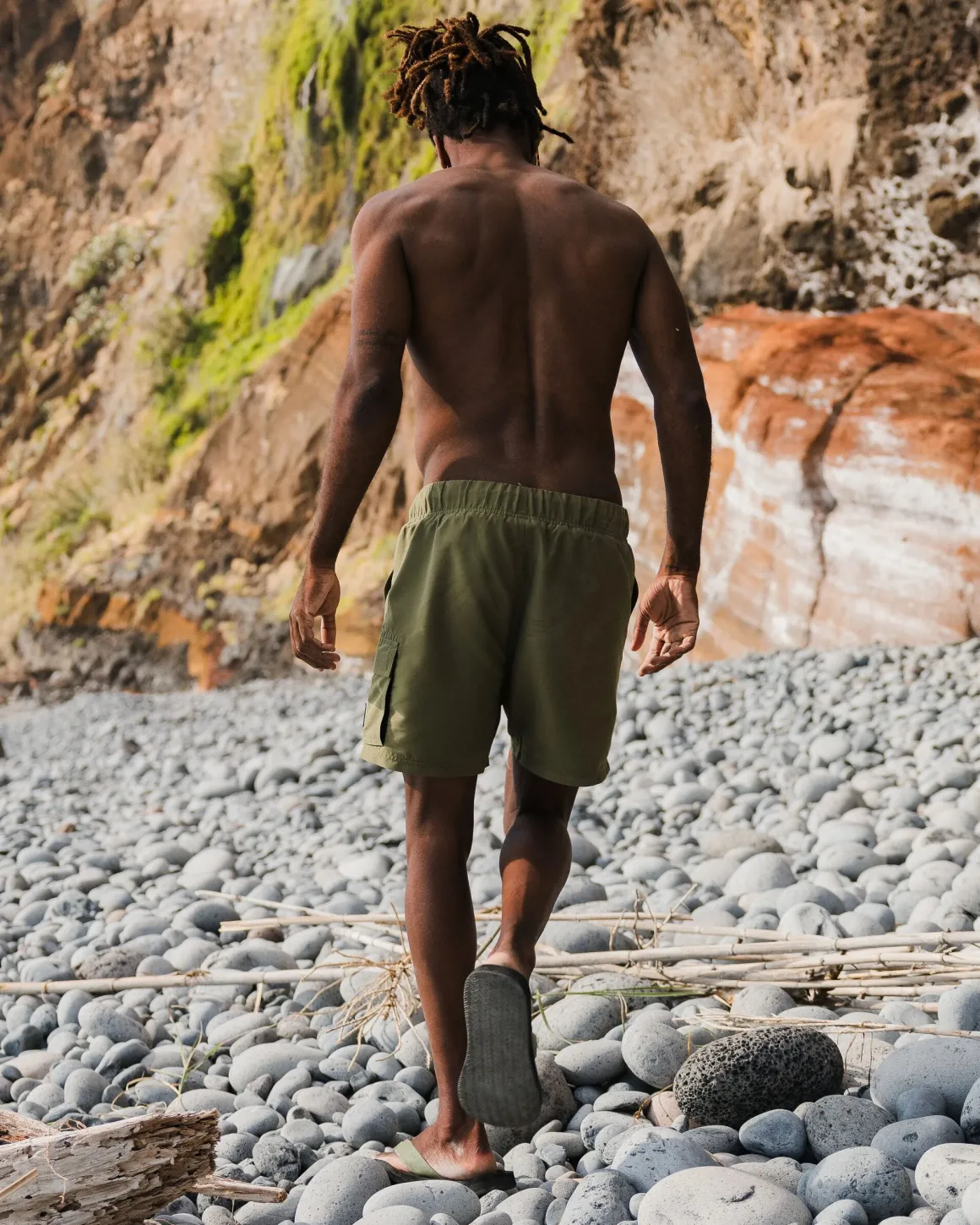 Short de Bain Cargo Cali - Kaki