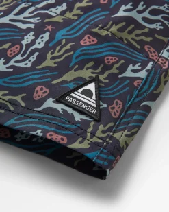 Short de Bain Polyvalent Porto Recyclé - Courant Océanique Noir