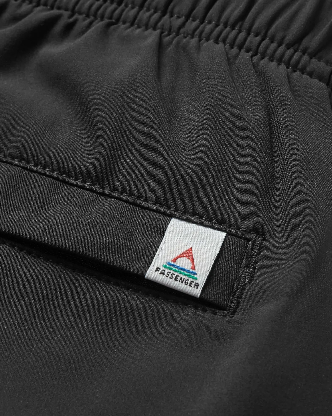 Short de bain polyvalent recyclé Porto - Noir
