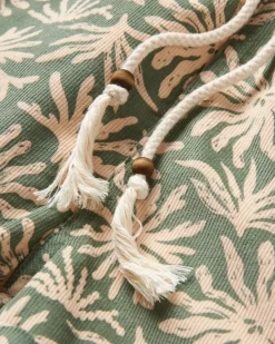 Short en Corde de Coton Bio Santosa - Pistache Algue